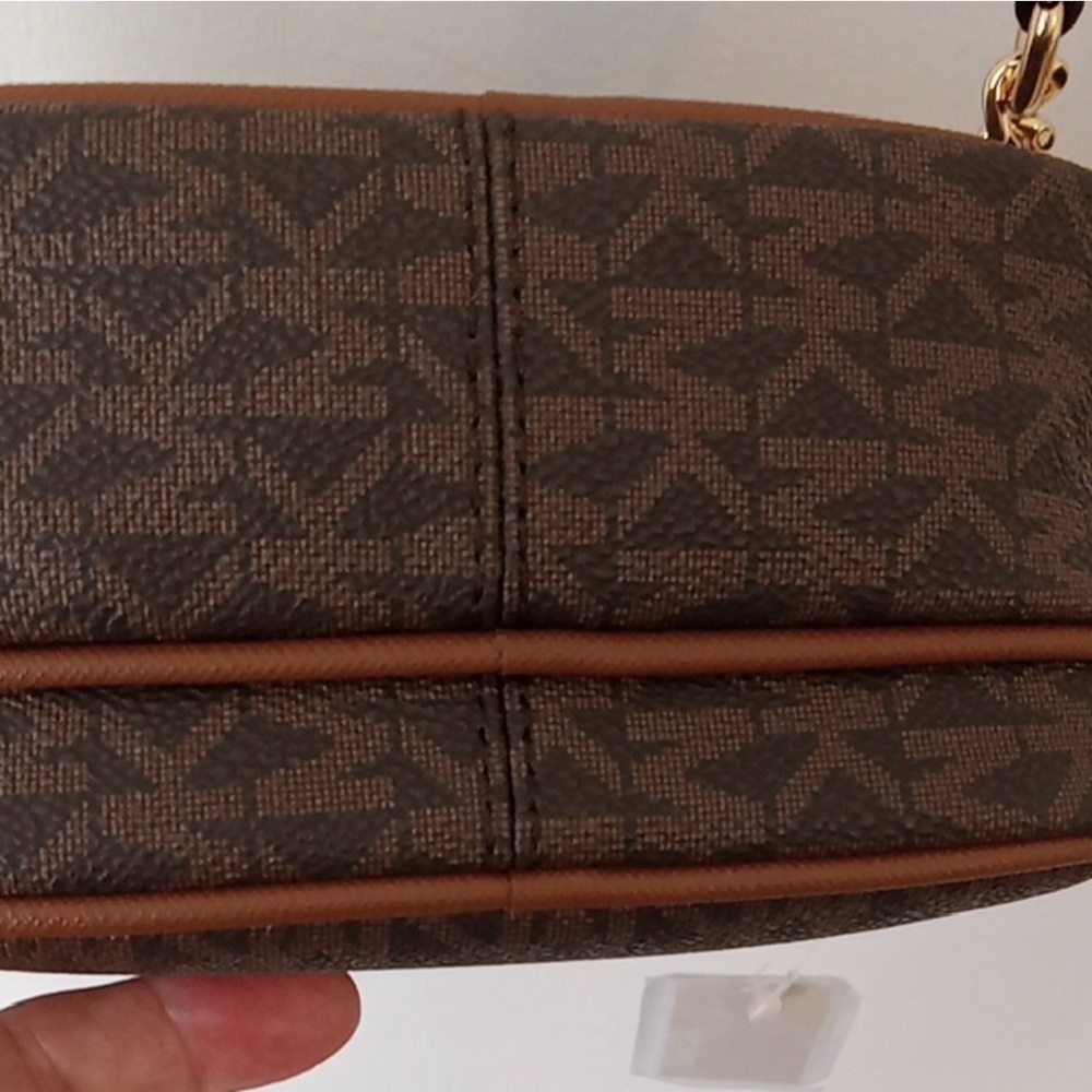 NWT Michael Kors Dark Brown Crossbody Bag - Picture 10 of 10